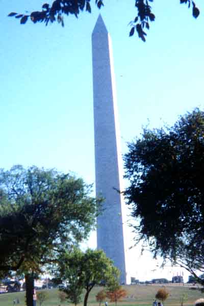 The Washington Monument.